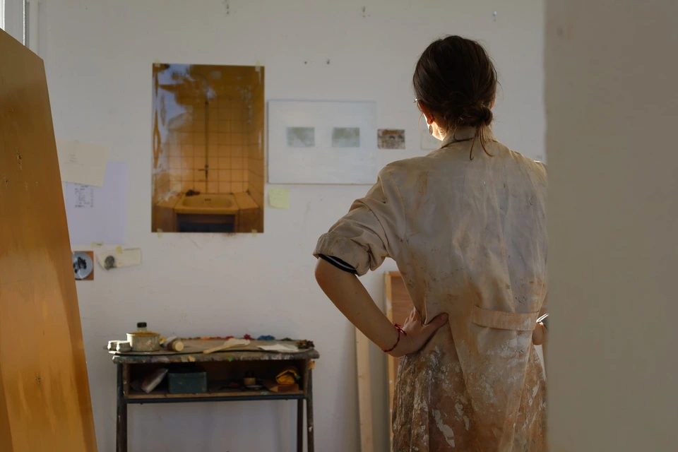 Sofía Ronde en el estudio